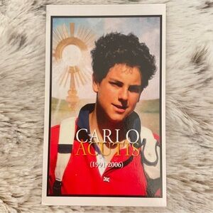 Carlo Acutis Devotional Card - ENGLISH